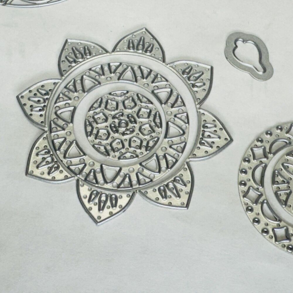 Stampin Up Eastern Beauty Set Of 21 Stamps & Eastern Medallions Thinlits Dies - Picture 11 of 13